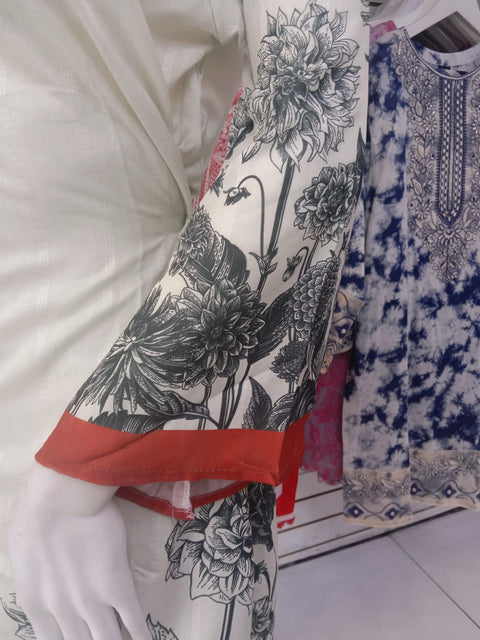 Summer Digital Print 2PC  Shalwar Kameez Dress SS4020
