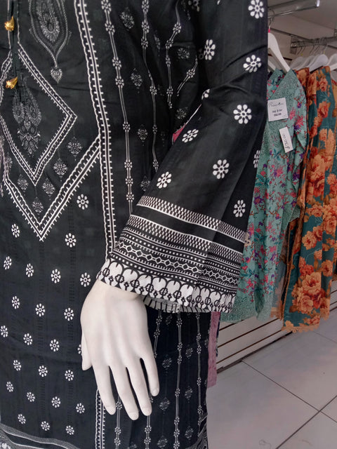 Summer Digital Print 2PC  Shalwar Kameez Dress SS4024