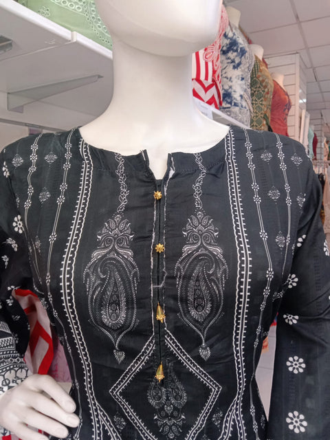 Summer Digital Print 2PC  Shalwar Kameez Dress SS4024