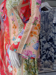 Summer Digital Print 3PC  Shalwar Kameez Dress SS4028