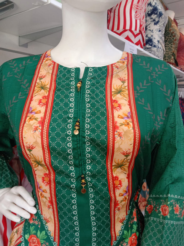 Summer Digital Print 2PC  Shalwar Kameez Dress SS4025