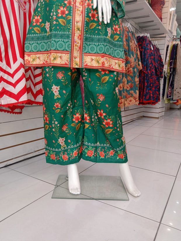 Summer Digital Print 2PC  Shalwar Kameez Dress SS4025