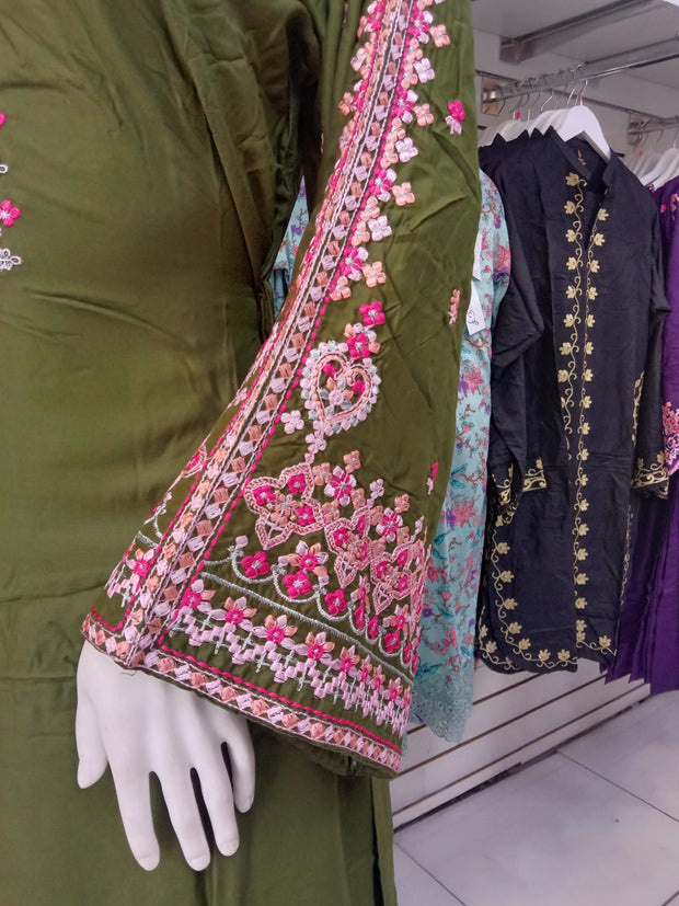 Summer Lawn Mix 2PC Shalwar Kameez Dress SS4015