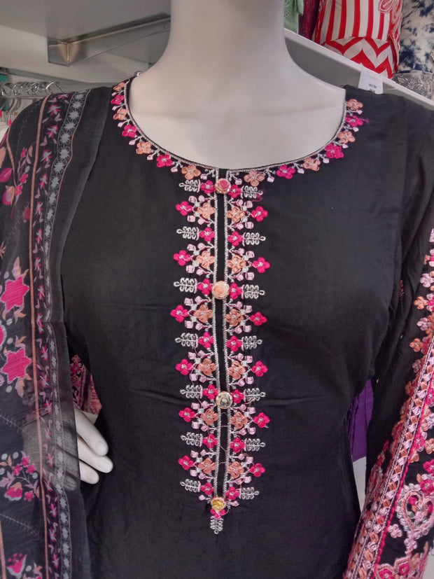 Summer Lawn Mix 2PC Shalwar Kameez Dress SS4017