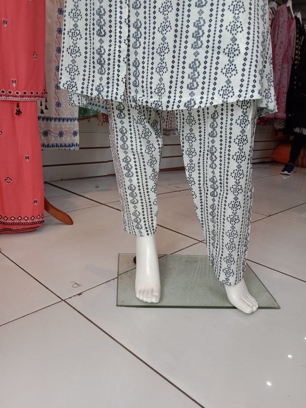 Summer Lawn Mix 2PC  Shalwar Kameez Dress SS4045