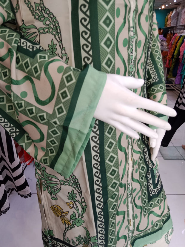 Summer Digital Print 2PC  Shalwar Kameez Dress SS4032