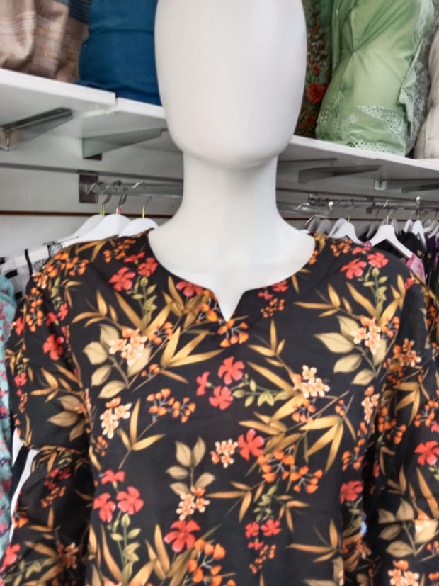 Summer Digital Print 2PC  Shalwar Kameez Dress SS4033