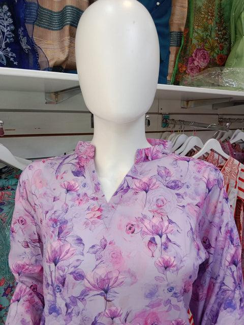 Summer Digital Print 2PC  Shalwar Kameez Dress SS4034