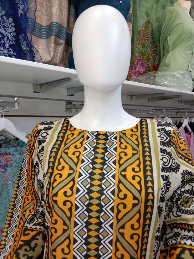Summer Digital Print 2PC  Shalwar Kameez Dress SS4035