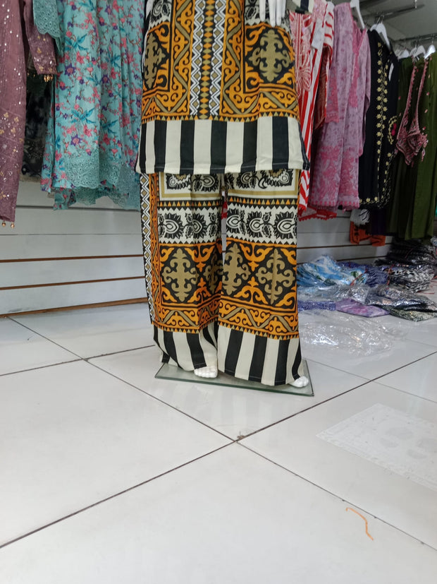 Summer Digital Print 2PC  Shalwar Kameez Dress SS4035
