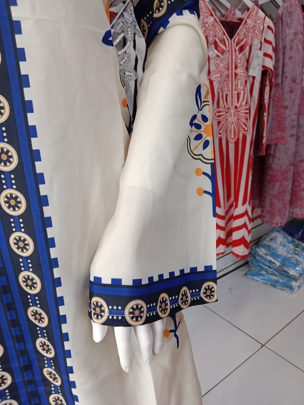 Summer Digital Print 2PC  Shalwar Kameez Dress SS4038