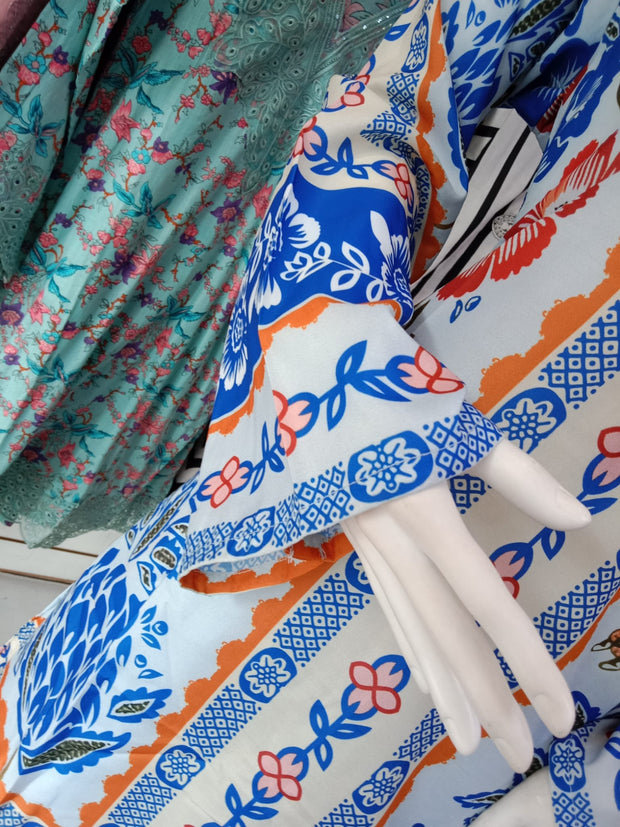 Summer Digital Print 2PC  Shalwar Kameez Dress SS4039