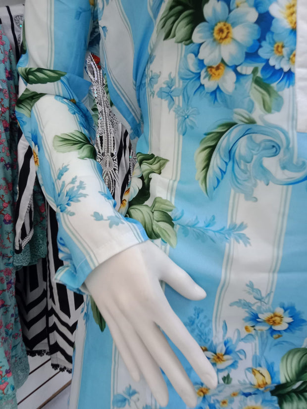 Summer Digital Print 2PC  Shalwar Kameez Dress SS4041
