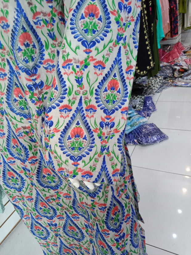 Summer Digital Print 2PC  Shalwar Kameez Dress SS4042