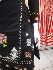 Silky Cotton 3PC  Shalwar Kameez Dress SS4056