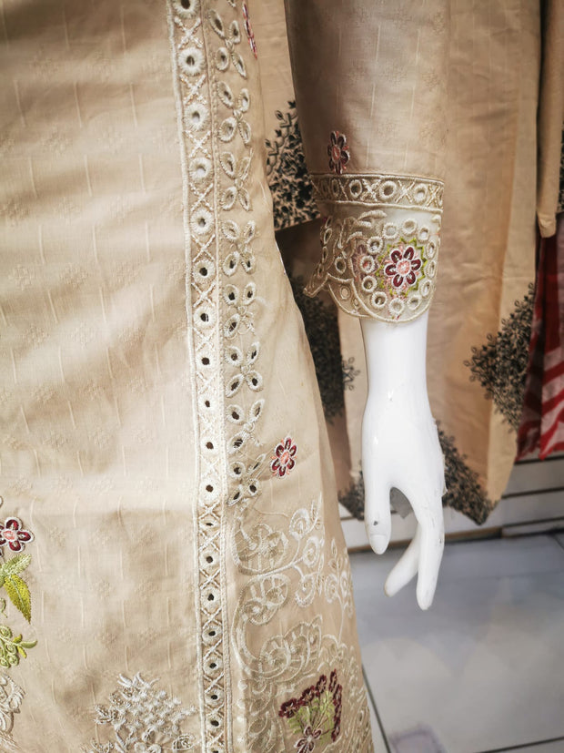 Silky Cotton 3PC  Shalwar Kameez Dress SS4060