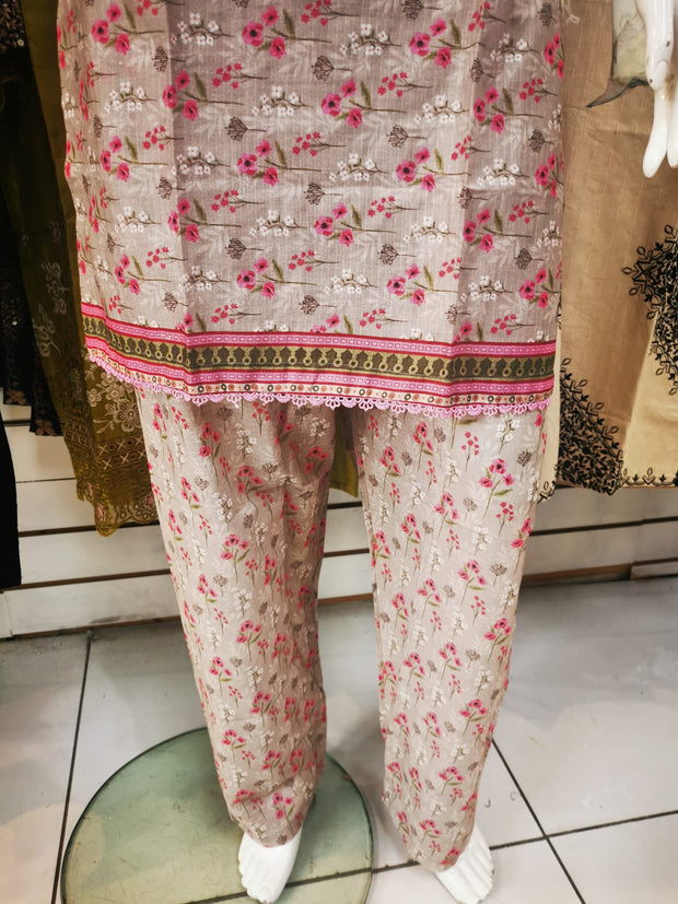 Khaadi Cotton 2PC Shalwar Kameez Dress SS4068