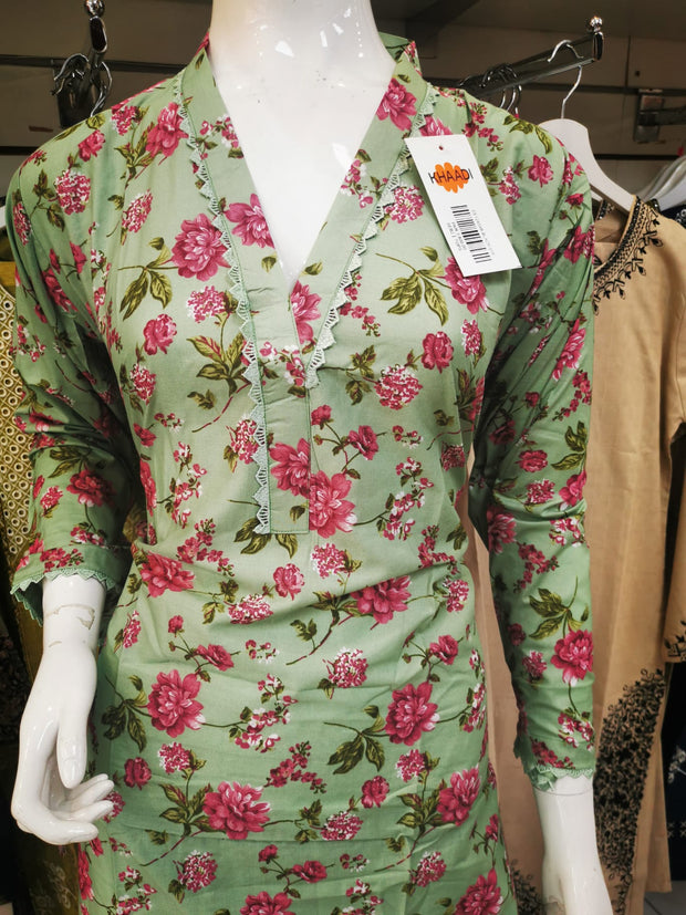 Khaadi Cotton 2PC Shalwar Kameez Dress SS4073