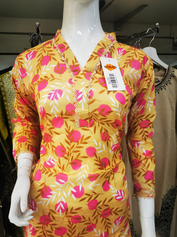 Khaadi Cotton 2PC Shalwar Kameez Dress SS4074