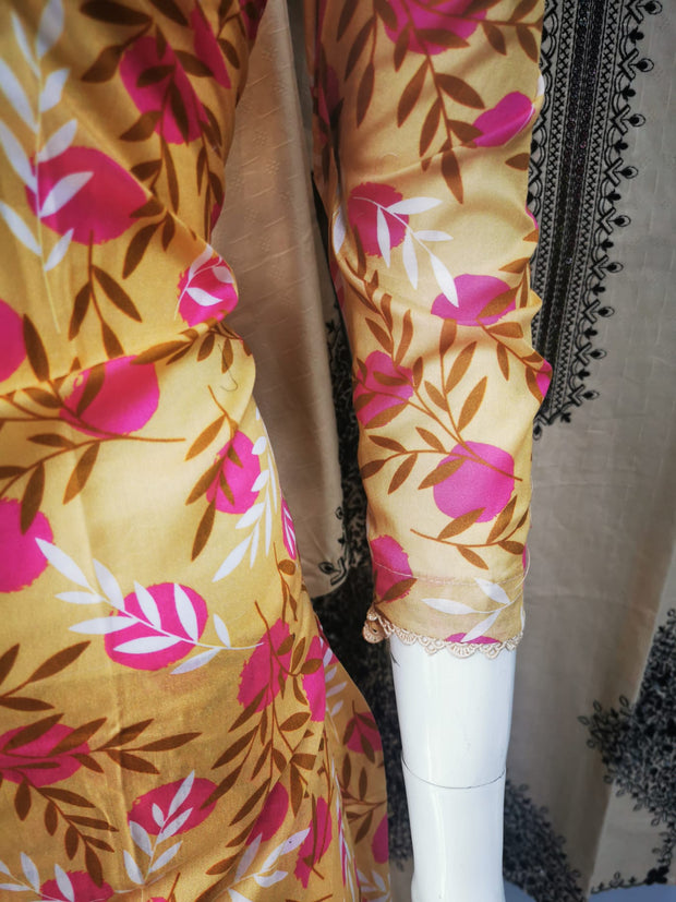 Khaadi Cotton 2PC Shalwar Kameez Dress SS4074