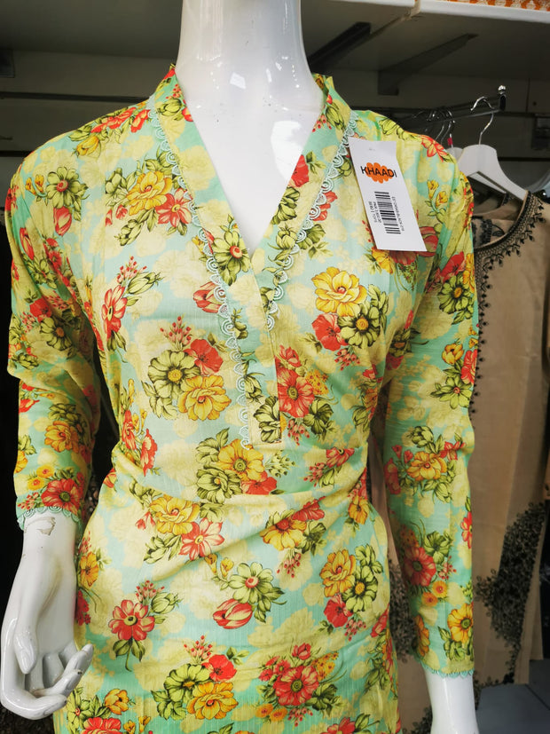 Khaadi Cotton 2PC Shalwar Kameez Dress SS4080