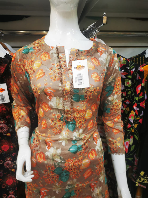Khaadi Cotton 2PC Shalwar Kameez Dress SS4086