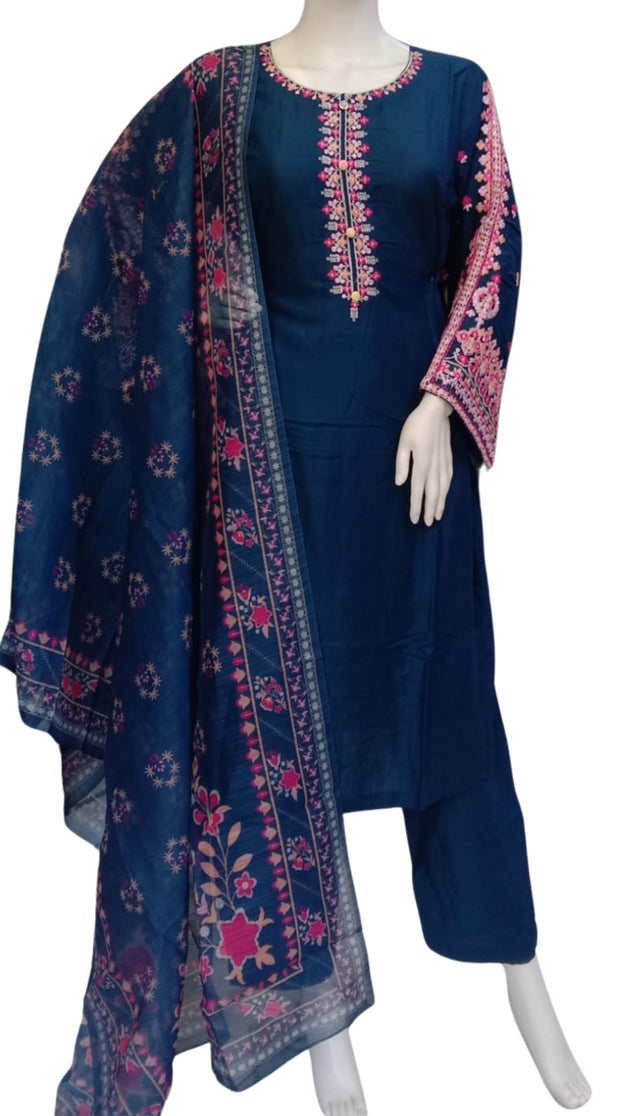 Summer Lawn Mix 2PC Shalwar Kameez Dress SS4018