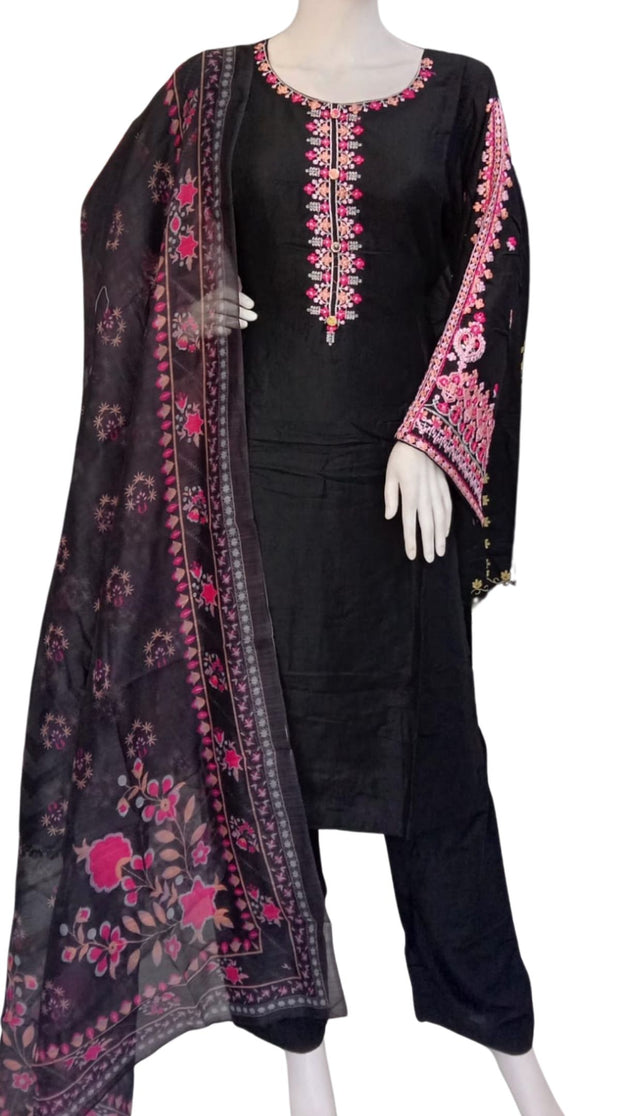Summer Lawn Mix 2PC Shalwar Kameez Dress SS4017