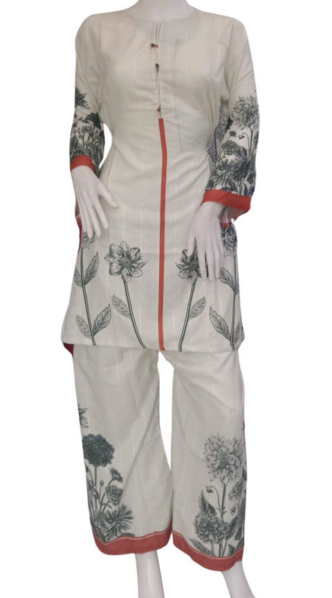 Summer Digital Print 2PC  Shalwar Kameez Dress SS4020
