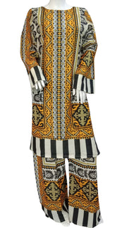 Summer Digital Print 2PC  Shalwar Kameez Dress SS4035