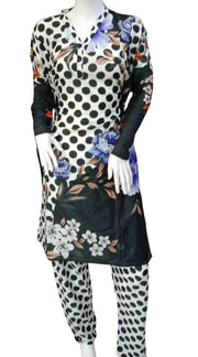 Summer Digital Print 2PC  Shalwar Kameez Dress SS4040