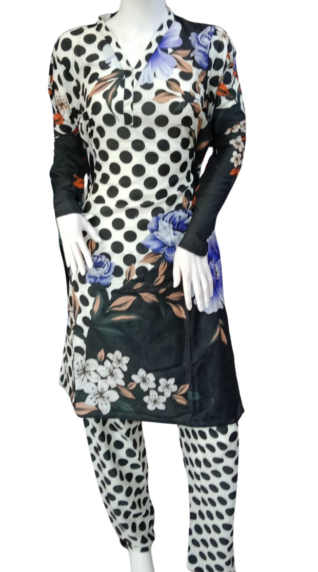 Summer Digital Print 2PC  Shalwar Kameez Dress SS4040