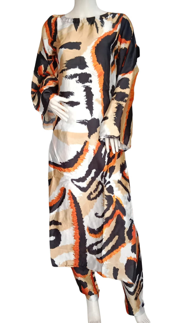 Summer Digital Print 2PC  Shalwar Kameez Dress SS4044