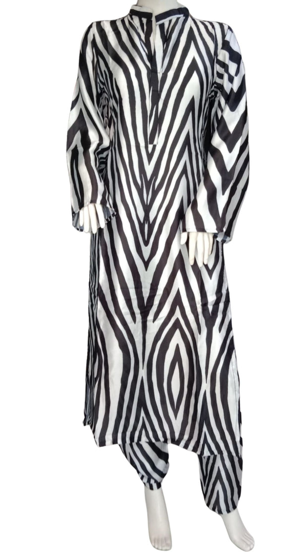 Summer Digital Print 2PC  Shalwar Kameez Dress SS4043