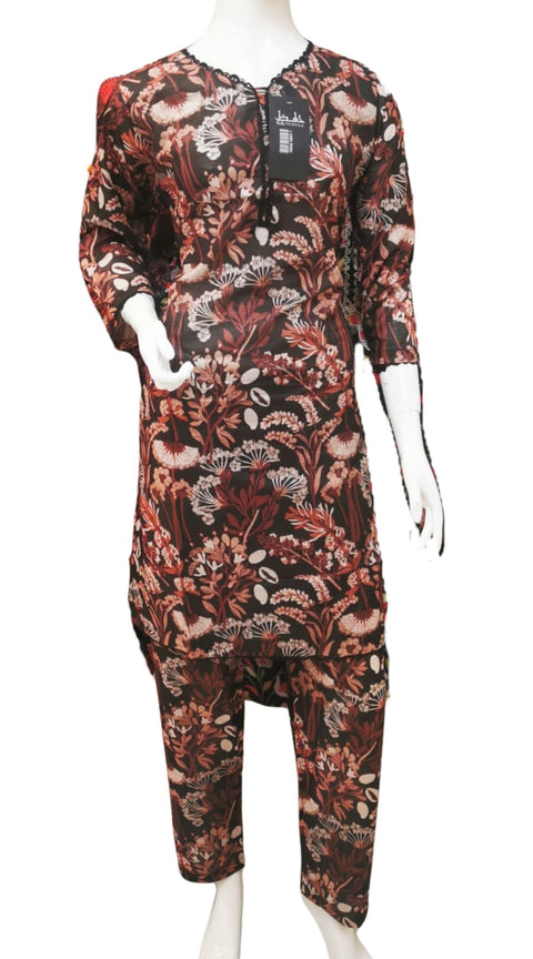 Khaadi Cotton 2PC Shalwar Kameez Dress SS4095